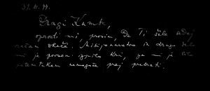Pismo Borisa Kidriča Filipu Kumbatoviču Kalanu s kritiko skečev 






Enodejanka / Premiera 11. aprila 1944 / Krstna uprizoritev
Režiser Jože Tiran
Scenograf Drago Vidmar
Ljuba Slavka Glavina
Anka Micka Vrščaj
Barica Ivanka Mežan
Slavka Draga Ahačič
Belogardist Maks Nosan
Partizan France Milek
Marjan Dušan Tancik

Šepetalec Rasto Tusulin
